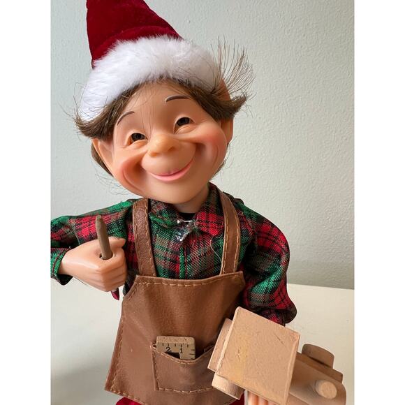 Vintage Darling Elves “Celebrate It” Christmas Treasures Set of 2 Karen Didion - Picture 6 of 12